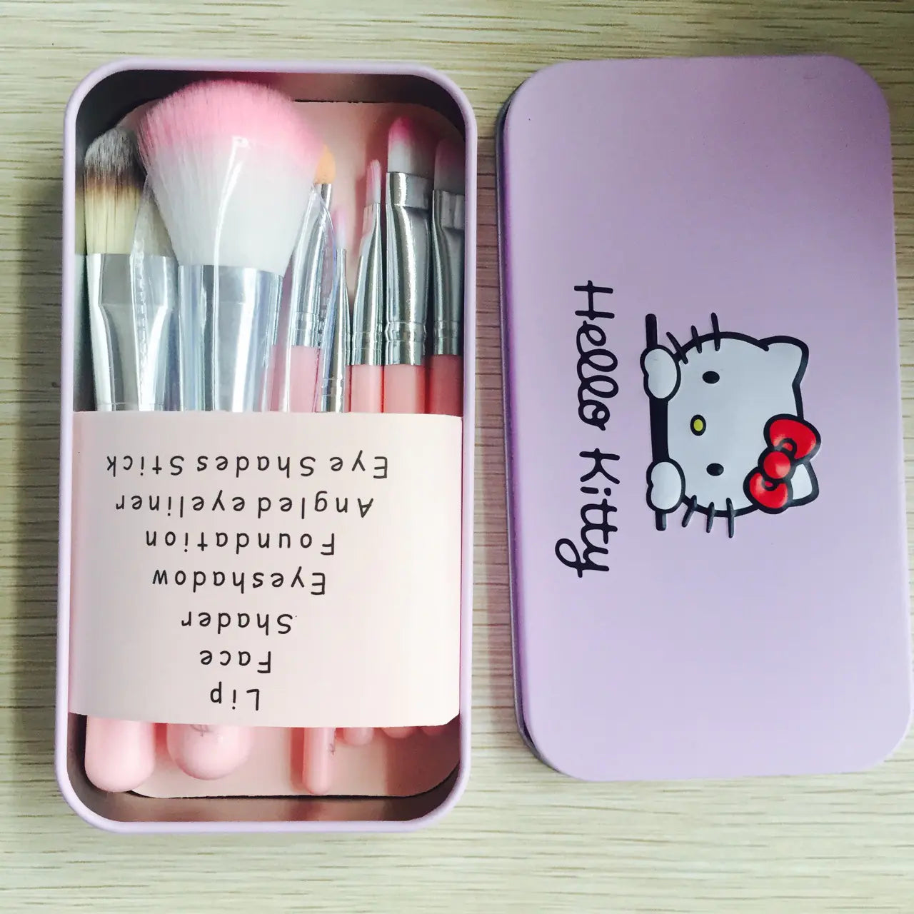 Kawaii Cat Makeup Brush Set