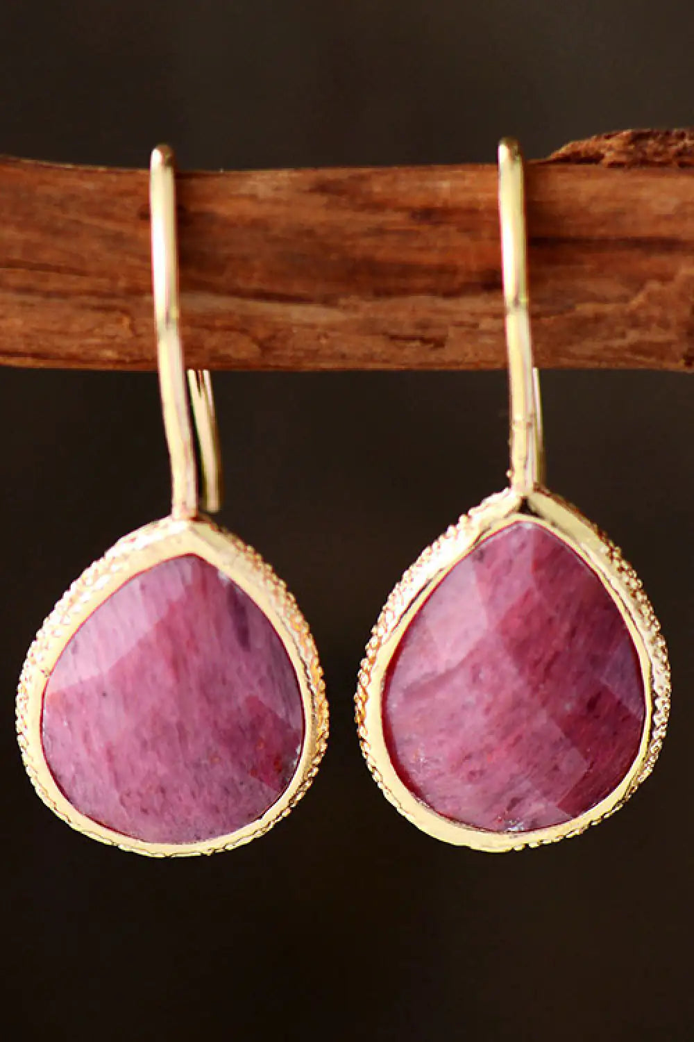 Handmade Natural Stone Earrings