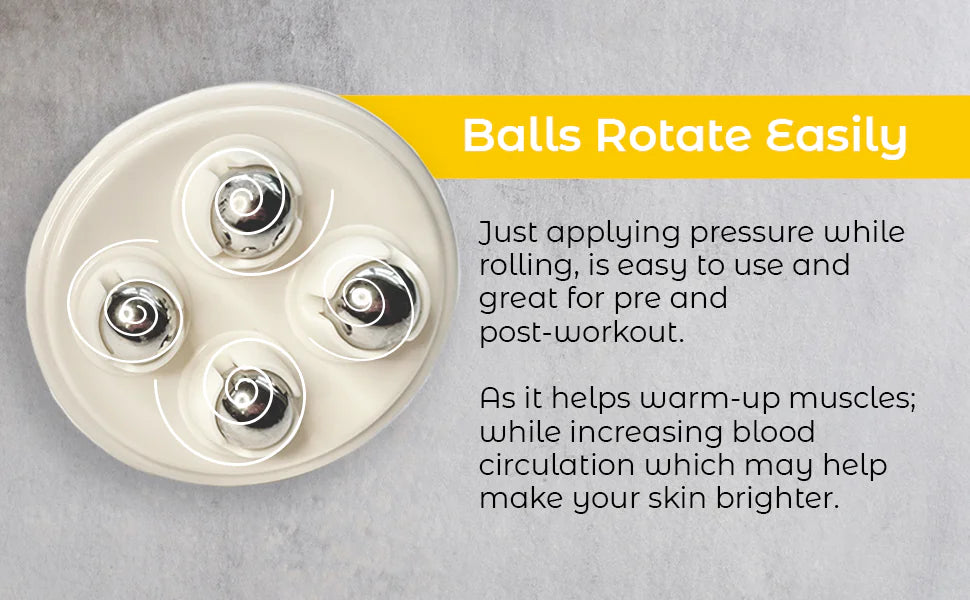 Dual Roller Body Massage Tool