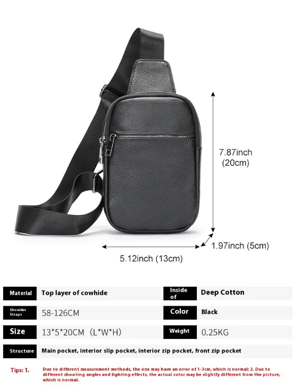 The Signature Leather Sling